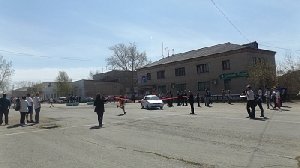 В честь дня Победы - пробежали по улицам Фершампенуаза