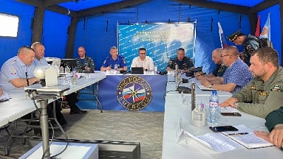 На пожаре появились первые жертвы