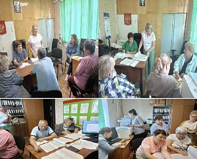 Продолжается обучение организаторов выборов