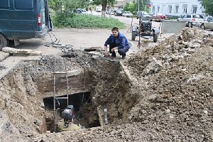 Что копают в центре Фершампенуаза?