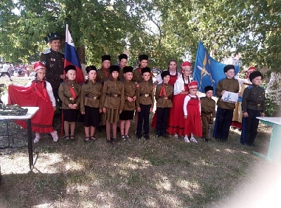 Юные казачата завоевали диплом 1 степени