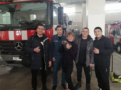 Наши пожарные выступили достойно