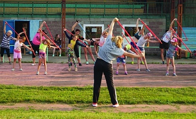 Спортивная пятница: спорт, музыка, хорошее настроение