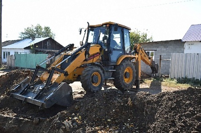 Идут работы по газификации в посёлке Южный