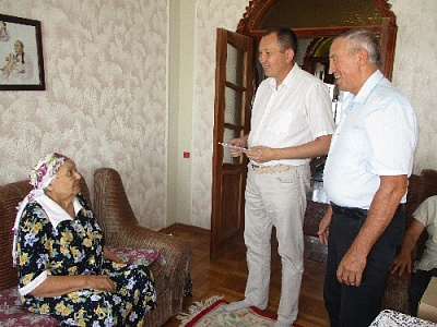 Жительница Нагайбакского района получила поздравительное письмо от Президента