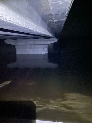 Талые воды разбушевались 