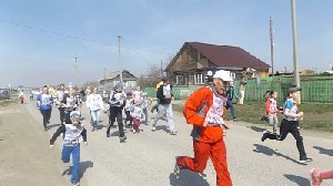 Пробежали 1945 метров – в честь Великой Победы