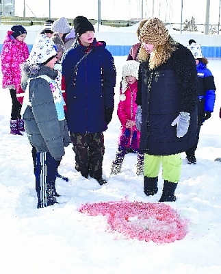 Какого цвета снег на Марсе?