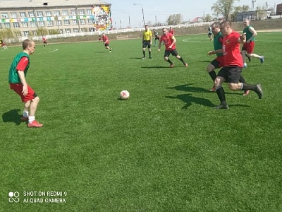 В Нагайбакском районе состязались лучшие футболисты