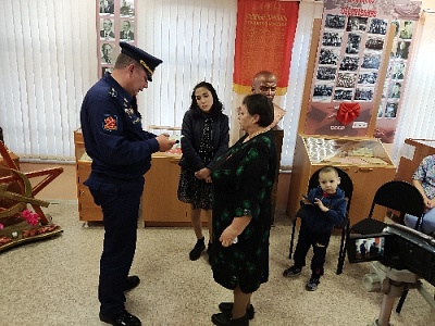 В Нагайбакском районе почтили память погибшего мобилизованного