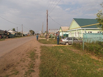 Огнеборцы посетили жителей Нагайбакского района