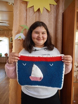 Юная мастерица из Нагайбакского района – лучшая в области!