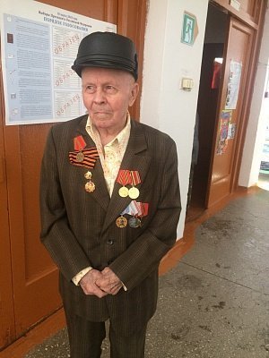 Ветераны Нагайбакского района тоже голосуют