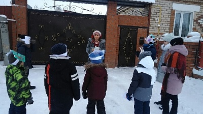 В Нагайбакском районе на Святки колядовали 