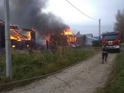 Обстановка с пожарами.