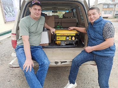 Генератор для наших бойцов