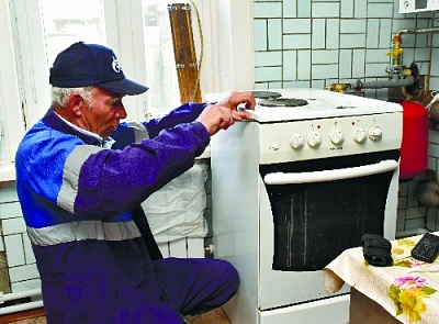 Газ пришёл и в Крупское