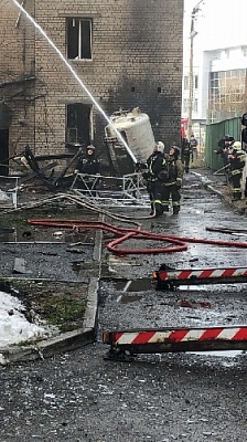 В челябинской больнице произошел взрыв