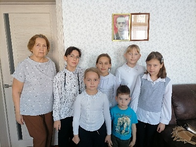 Поблагодарили маму бойца