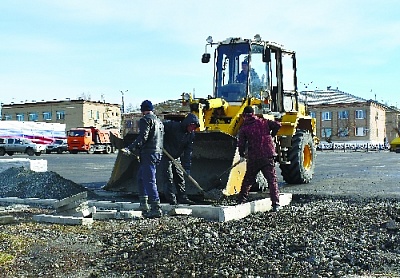 Площадь в Фершампенуазе: завершается первый этап работ