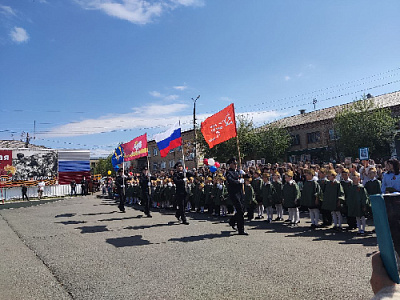 В Нагайбакском районе отметили юбилей Победы
