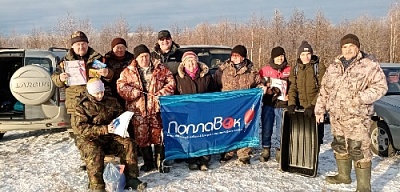 Команда Нагайбакского района приняла участие в турнире по зимней рыбалке