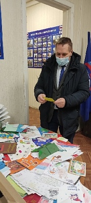 Школьники Нагайбакского района написали письма воинам-землякам