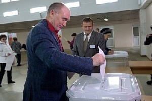 Глава региона принял участие в голосовании