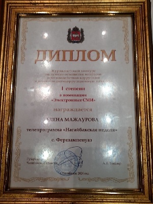 Журналистов Нагайбакского района наградили за борьбу с коррупцией