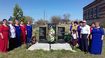 В Придорожном почтили память участников Великой Отечественной войны