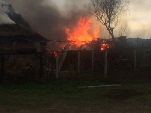 В Фершампенуазе бушует пожар