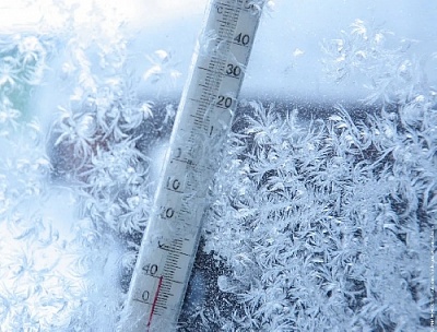Мороз все крепчает!
