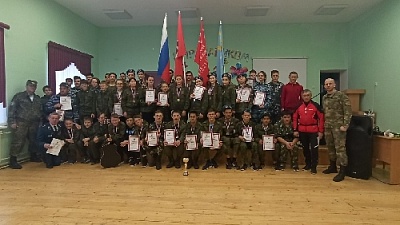 В силе и ловкости состязались юнармейцы