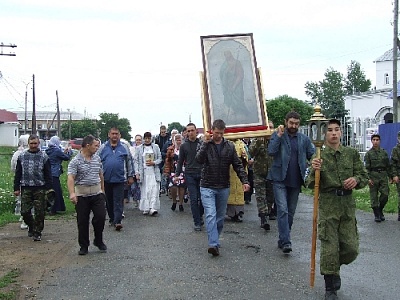 Икона святого пророка Иоанна Предтечи вернулась в Остроленку
