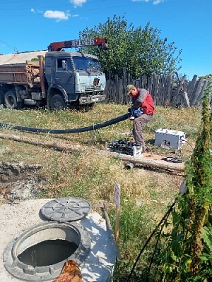 В Северном проводится ремонт водопровода