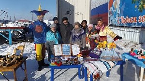 Жители Нагайбакского района весело встретили Масленицу