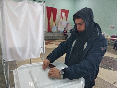 Молодежь Нагайбакского района активно голосует на выборах губернатора