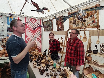 Нагайбакский ремесленники блеснули на Бажовском фестивале