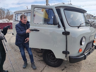 Жители Нагайбакского района купили автомобиль для наших бойцов