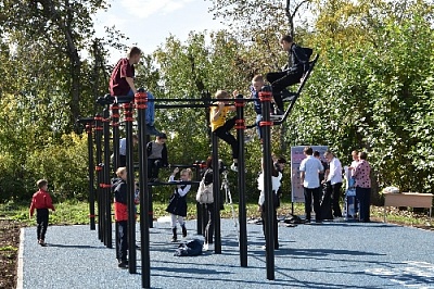 Ещё одна площадка от горняков