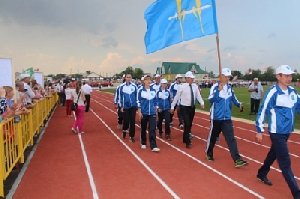 Дождь не помешал сельской спартакиаде