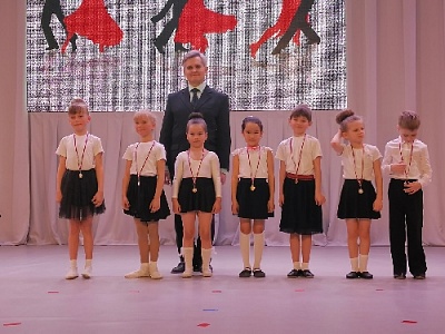 Нагайбакские танцоры блеснули на турнире по спортивным бальным танцам