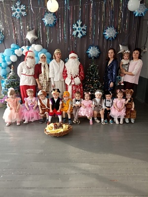 Остроленских малышей поздравили с Новым годом