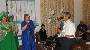 На выборах чествовали юбиляров и многодетных