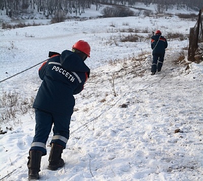 Если из-за бурана пропал свет