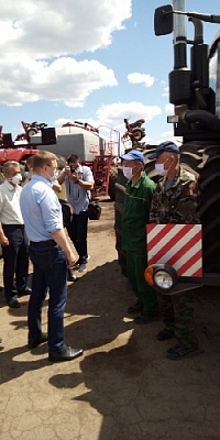 Глава региона осмотрел производственные мощности агрохолдинга «СИТНО» 