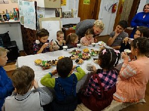 В Нагайбакском районе мам поздравили даже в музее
