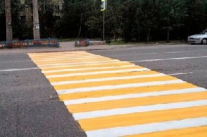 Пешеходные переходы: в Нагайбакском районе "конь не валялся"