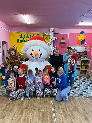 Новогоднее чудо для детей Нагайбакского округа