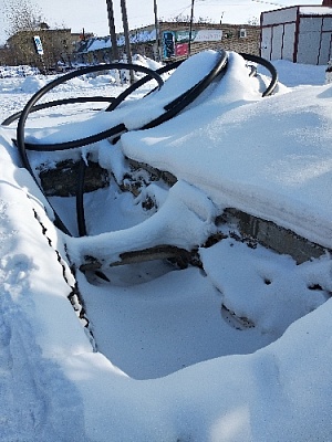 Жители Фершампенуаза жалуются на траншеи в центре села